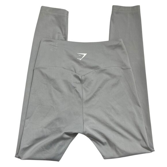 Gymshark High Waist Training Leggings Gray Women’s Size Medium Compression Stret - Picture 1 of 10